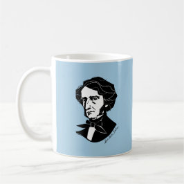 Taza De Café Louis-Hector Berlioz (sobre fondo de color)