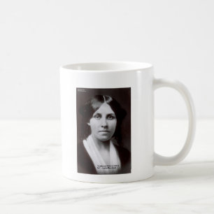Taza De Café Louisa May Alcott 2 Tarjetas de Citas de Amor y Re