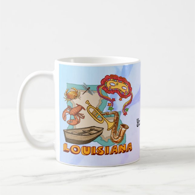 Taza De Café Louisiana (Izquierda)