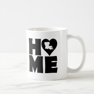 Taza De Café Louisiana Home Heart State Mug o Travel Mug