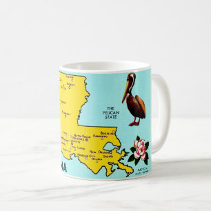 Taza De Café Louisiana - Pelican State Mug