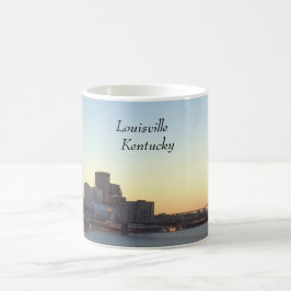 Taza De Café Louisville, Kentucky Skyline Collector Mug