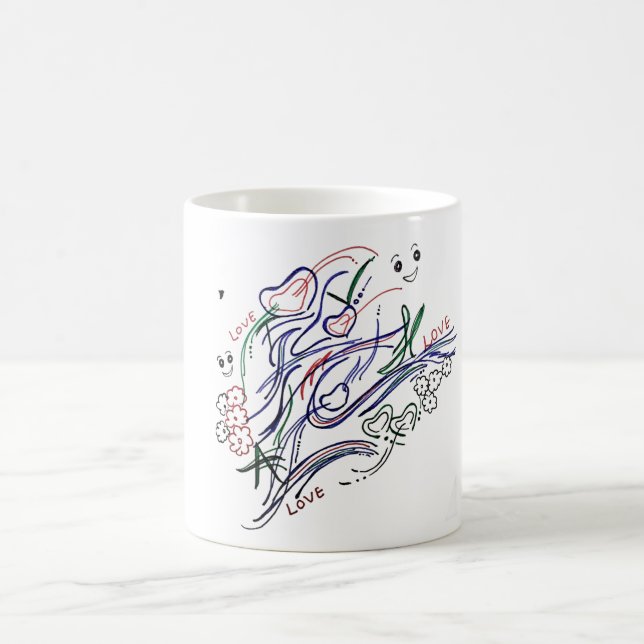 Taza De Café love (Centro)