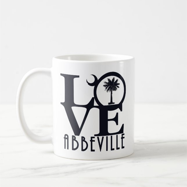 Taza De Café LOVE Abbeville (Izquierda)