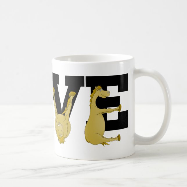 Taza De Café LOVE agile pony (Derecha)