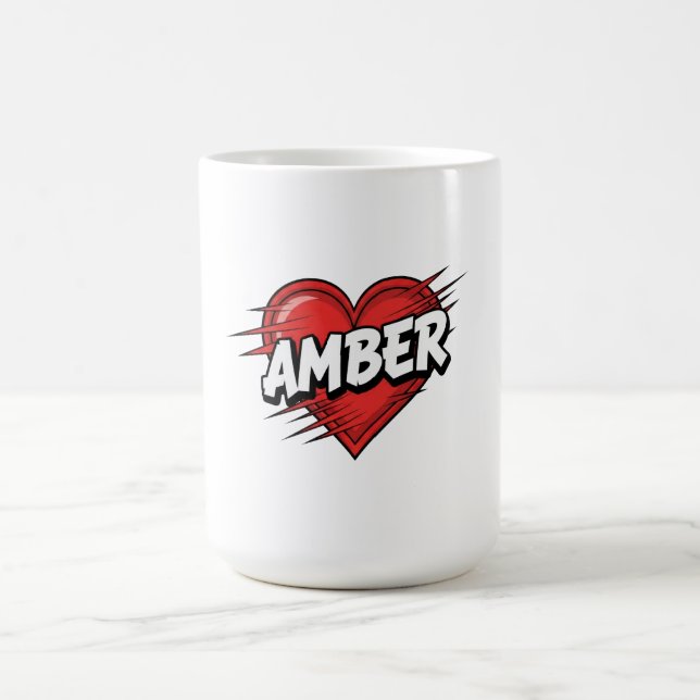 Taza De Café Love Amber (Centro)