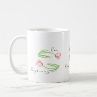 Taza De Café Love and Happiness