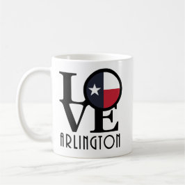 Taza De Café LOVE Arlington 11oz