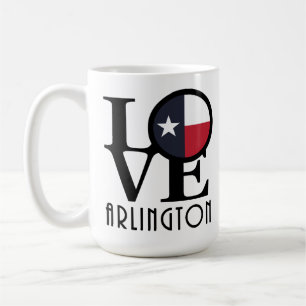 Taza De Café LOVE Arlington 15oz