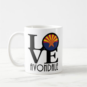 Taza De Café LOVE Avondale Arizona 11oz