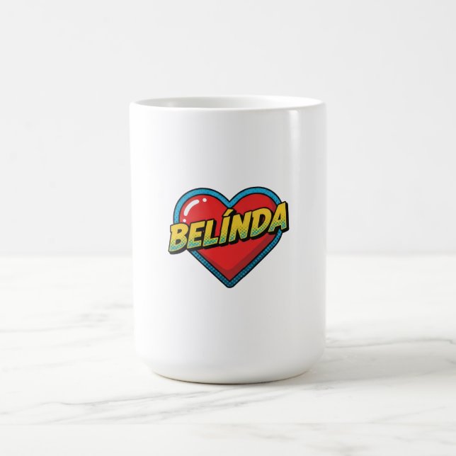 Taza De Café Love Belinda (Centro)