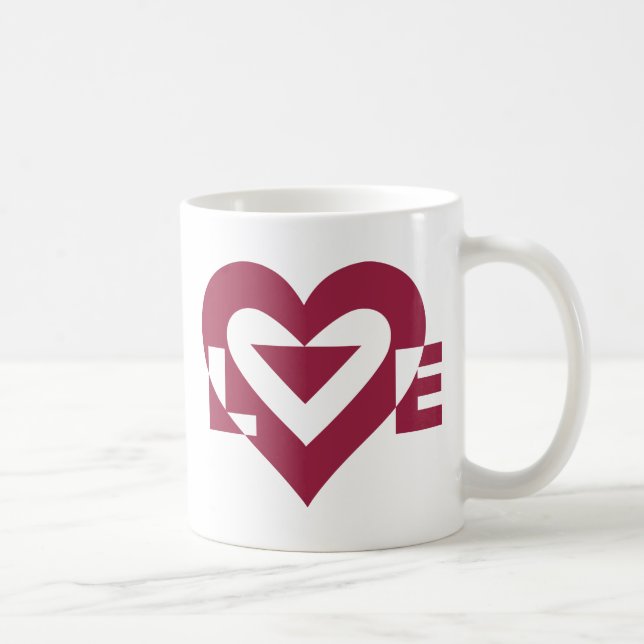 Taza De Café Love Berry Purple (Derecha)