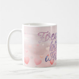 Taza De Café Love Blooms Pastel Heart Mug