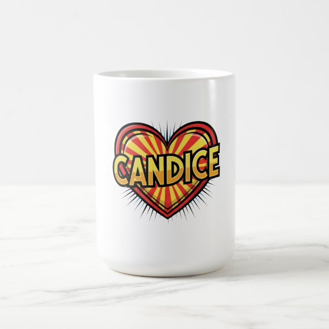 Taza De Café Love Candice (Centro)