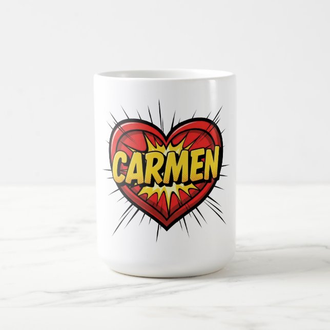 Taza De Café Love Carmen (Centro)
