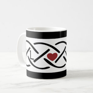 Taza De Café Love Celtic Knot