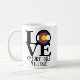 Taza De Café LOVE Cherry Hills Village 11oz