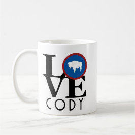 Taza De Café LOVE Cody Wyoming 11oz