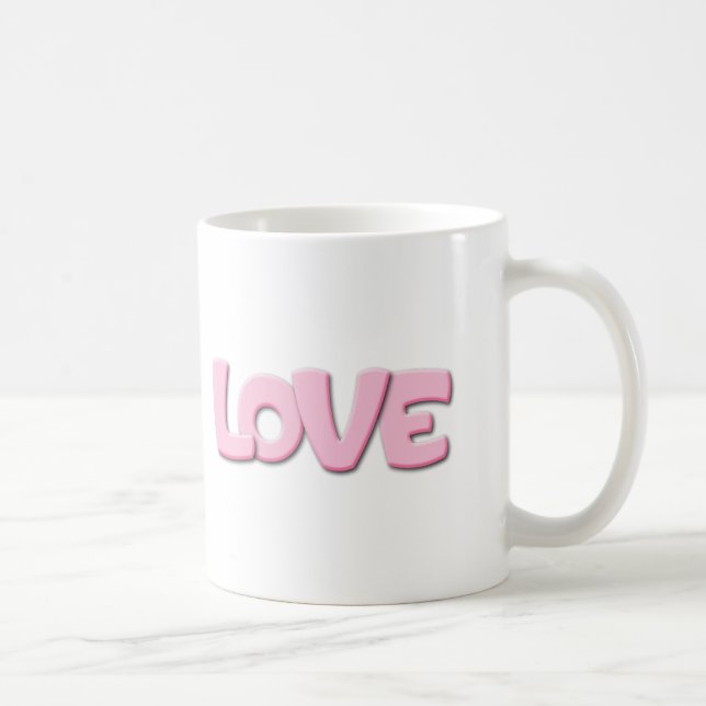 Taza De Café Love Coffee Mug (Derecha)