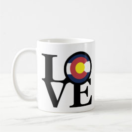 Taza De Café LOVE Colorado 11oz