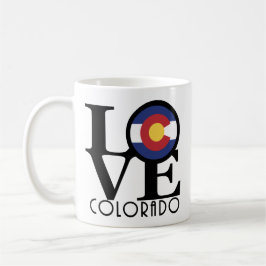 Taza De Café LOVE Colorado 11oz