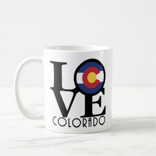 Taza De Café LOVE Colorado 11oz