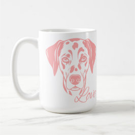 Taza De Café Love Dalmata