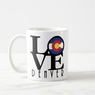 Taza De Café LOVE Denver Colorado 11oz