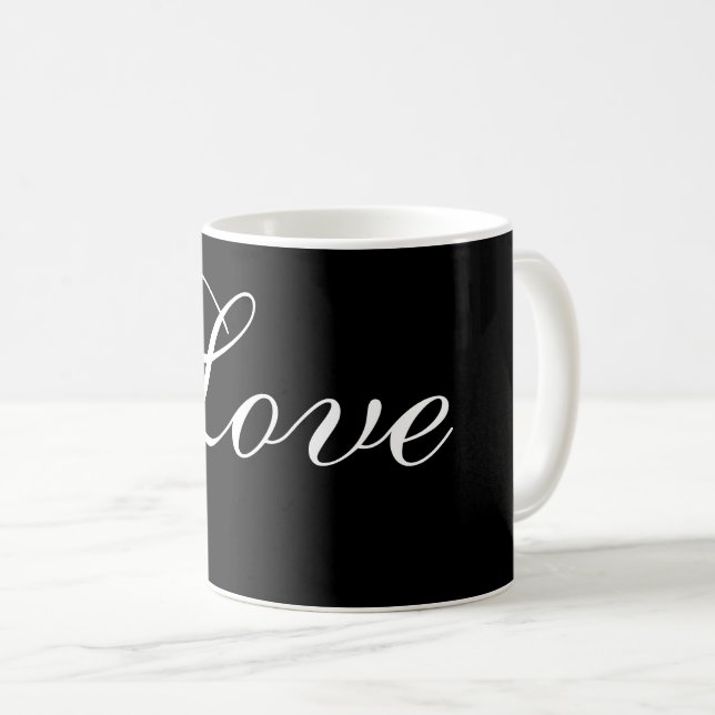Taza De Café LOVE Design MUG (Anverso derecho)