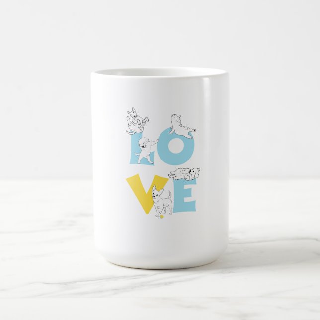 Taza De Café love dog (Centro)