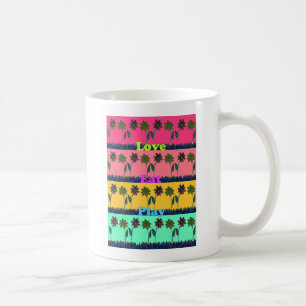 Taza De Café Love Eat Play Art Print