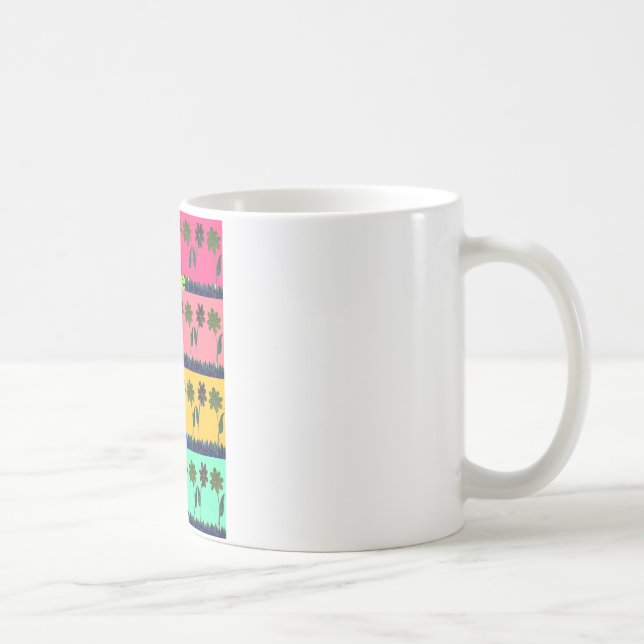 Taza De Café Love Eat Play Art Print (Derecha)