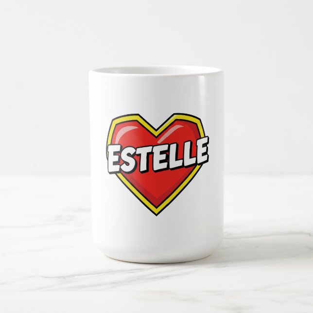 Taza De Café Love Estelle (Centro)