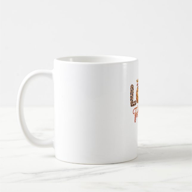 Taza De Café Love Fall Y'all Fall (Izquierda)