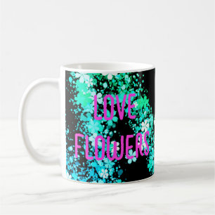 TAZA DE CAFÉ LOVE FLOWERS