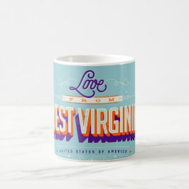 Taza De Café LOVE from West Virginia 