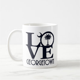 Taza De Café LOVE Georgetown SC 11oz