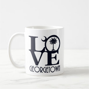 Taza De Café LOVE Georgetown SC 11oz