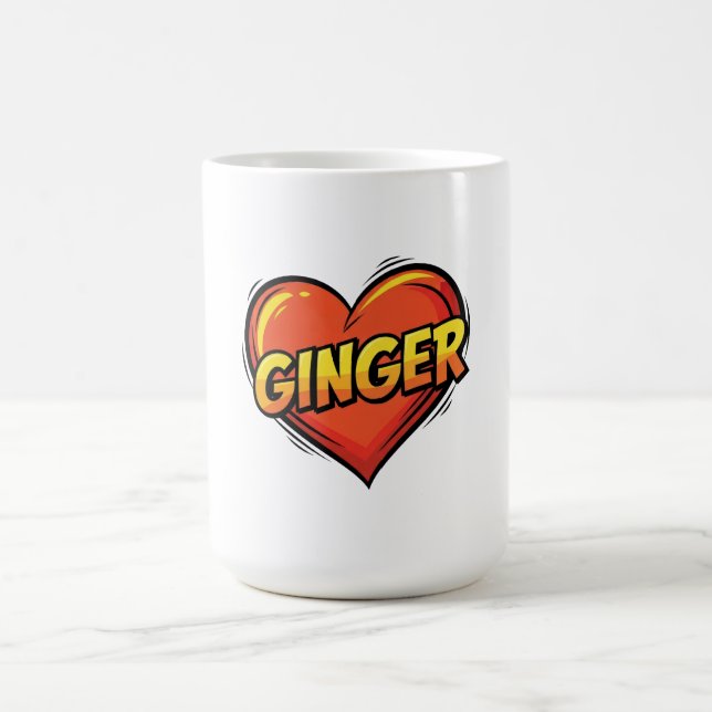 Taza De Café Love Ginger (Centro)