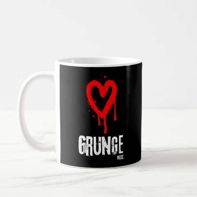 Taza De Café Love Grunge Music (Izquierda)