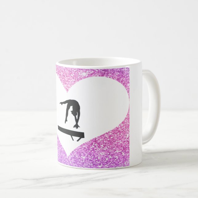 Taza De Café Love Gymnastics Mug (Anverso derecho)