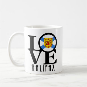 Taza De Café LOVE Halifax Nova Scotia 11oz
