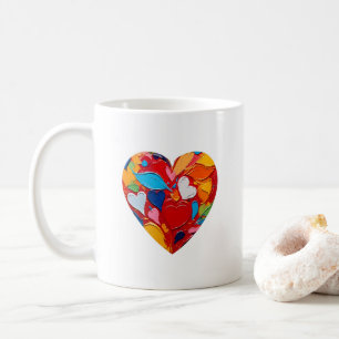 Taza De Café Love Heart Mug