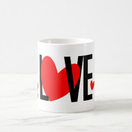 Taza De Café Love Heart Mug