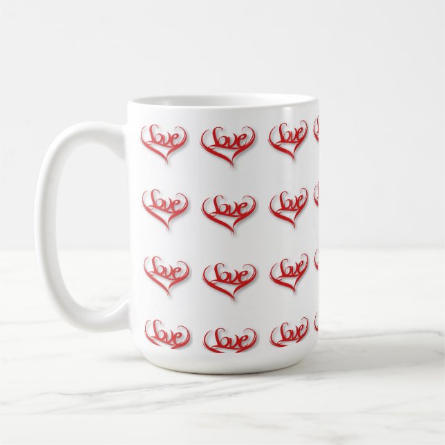 Taza De Café Love Heart Mug (Izquierda)