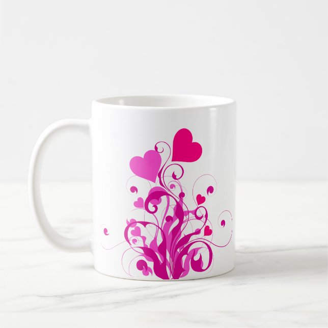 Taza De Café Love Hearts Tree-25053 (Izquierda)
