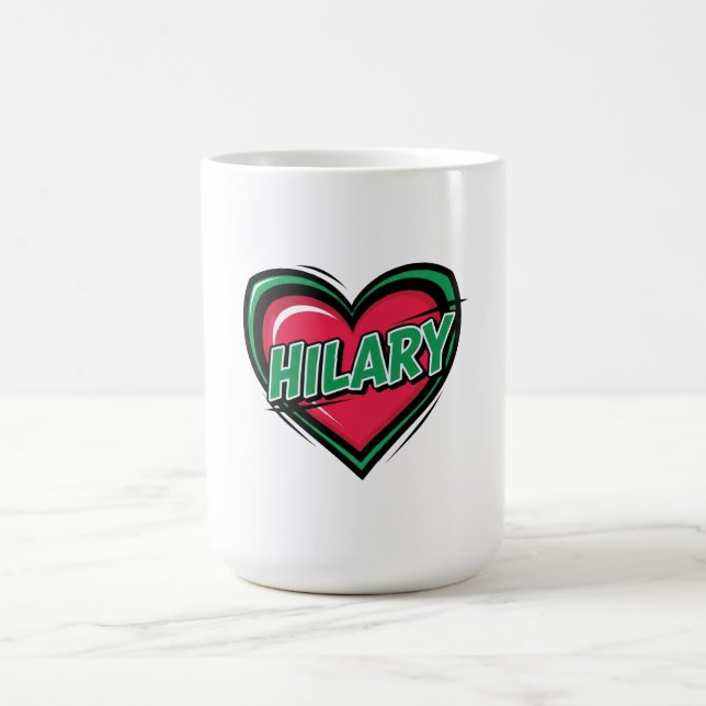Taza De Café Love Hilary (Centro)