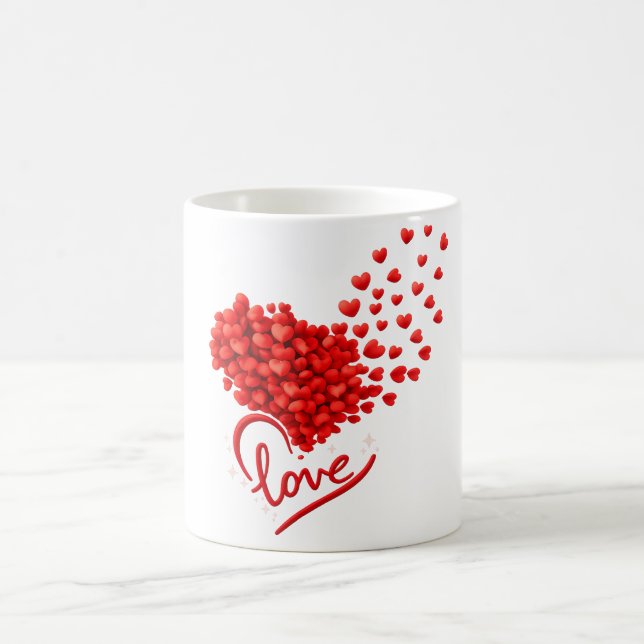 Taza De Café ❤️☕ “Love in Every Sip” Mug 💌✨ (Centro)