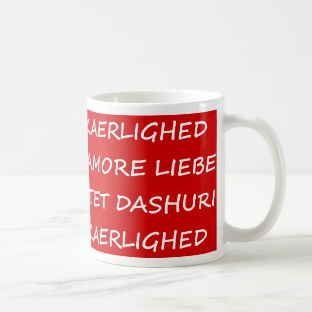 Taza De Café Love International (Derecha)