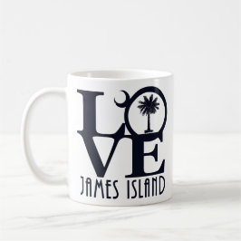 Taza De Café LOVE James Island 11oz